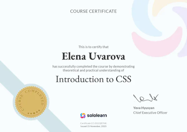 Introduction to CSS