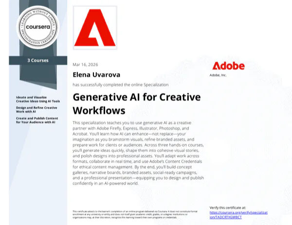 Generative AI for Creative Workflows