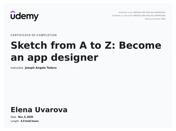 Sketch from A to Z: Become an App Designer