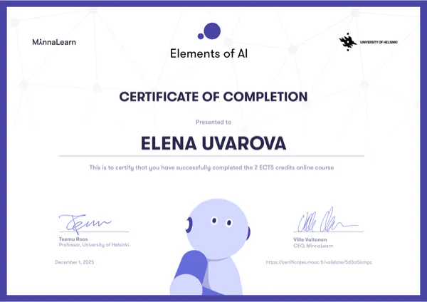 Elements of AI